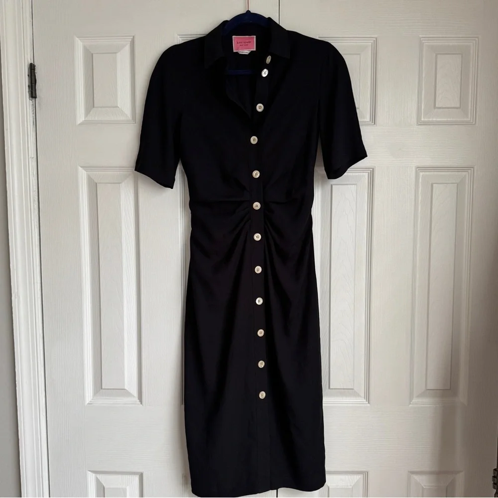 Kate Spade Button Front Shirt Dress